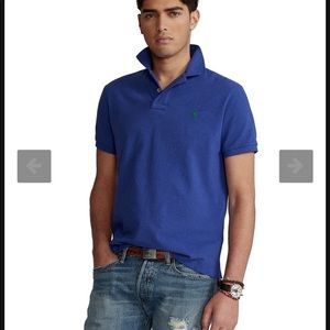 NWT never been worn Classic Custom Fit Blue Polo